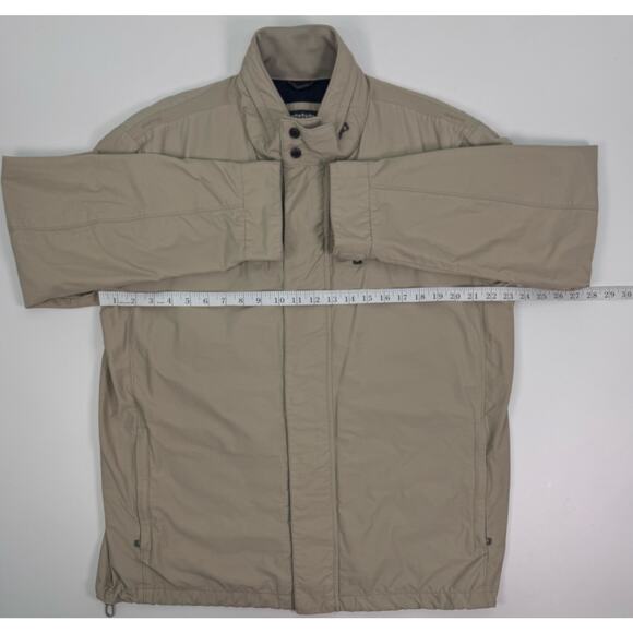 GEOX Men’s Utility Waterproof Jacket Beige Size Large - Picture 9 of 11